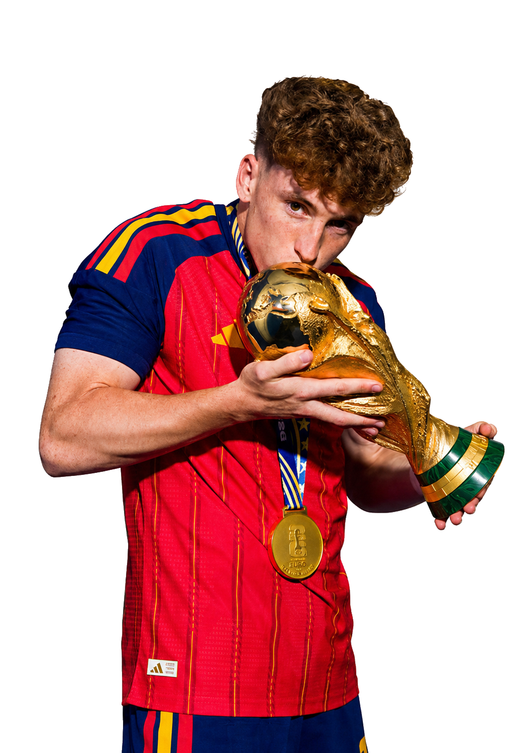 Retrato recortado de Víctor Muñoz con la selección española